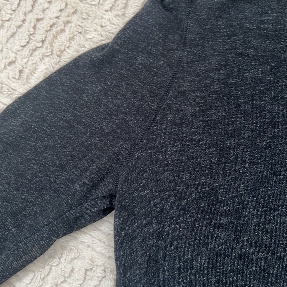 STANDARD James Perse long sleeve cowl top in charcoal grey 
Size 2/ small-medium - Picture 13 of 15